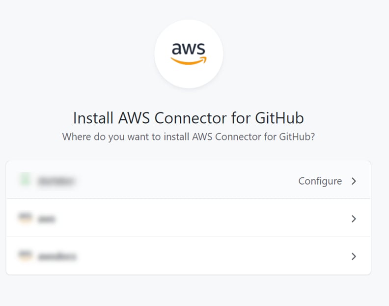 Redshift GitHub - Install AWS Connector for GitHub